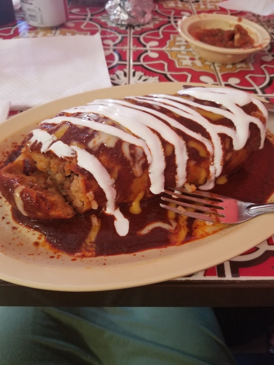 Wet Burrito Burrito Mojado